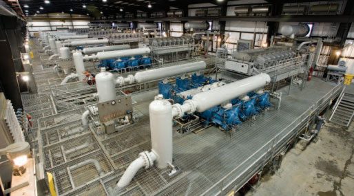 Instalaciones de generación de electricidad a gas